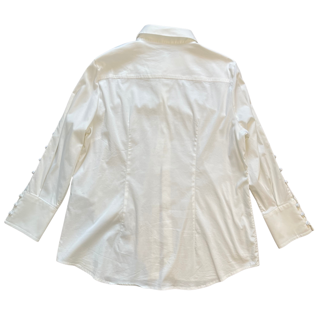 Marc Cain N6 UK 18 White Shirt