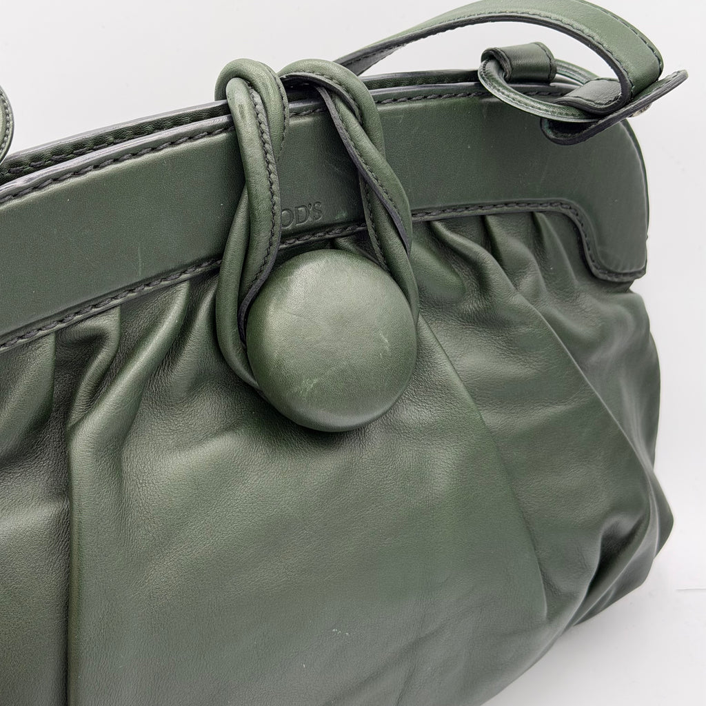 Tod's Green Vintage Handbag