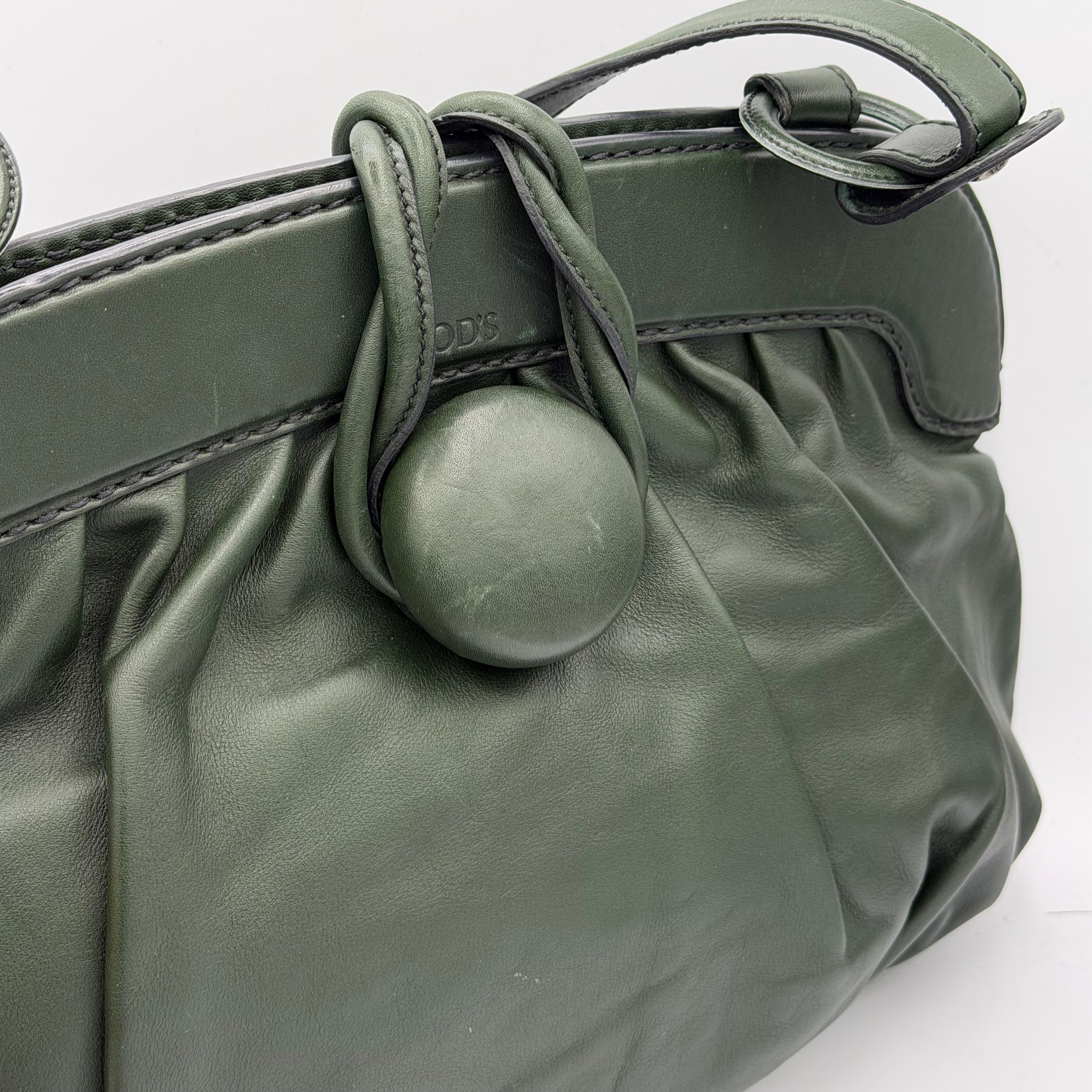 Tod's Green Vintage Handbag