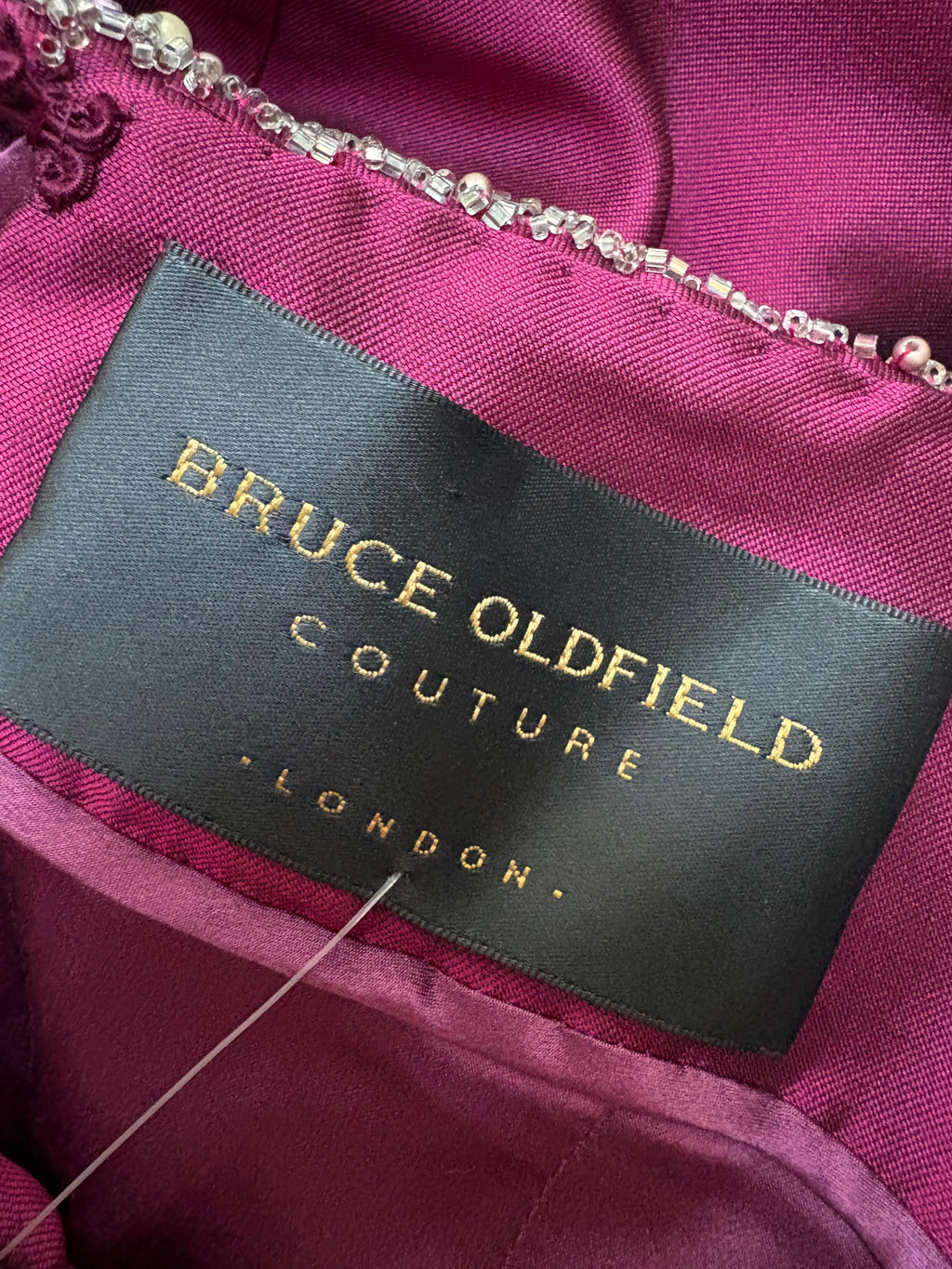 Bruce Oldfield Couture Dress UK M
