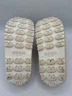 Gucci Sliders UK 3 EU 36 Beige Platform Rubber