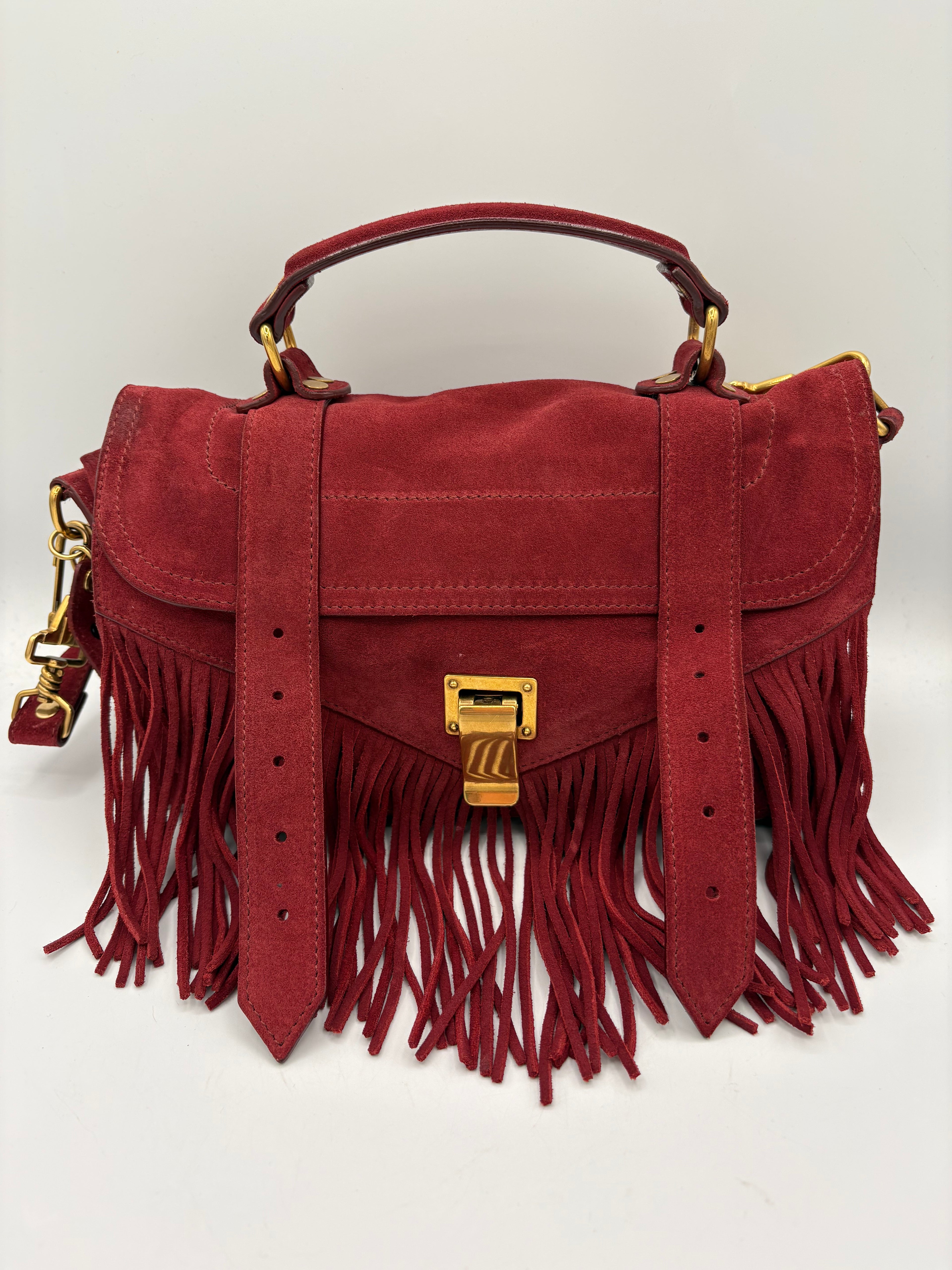 Proenza Schouler Burgundy Handbag