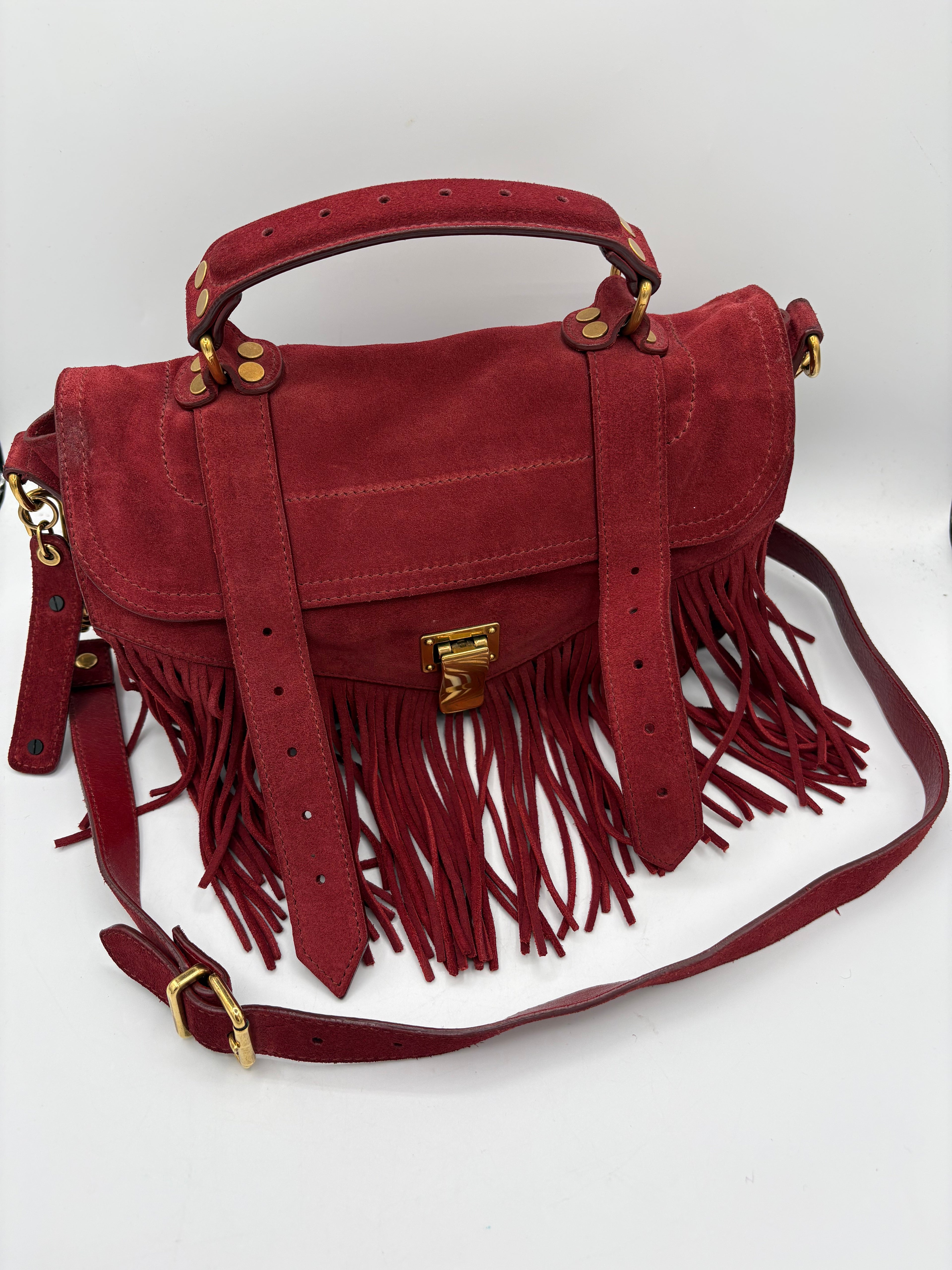 Proenza Schouler Burgundy Handbag