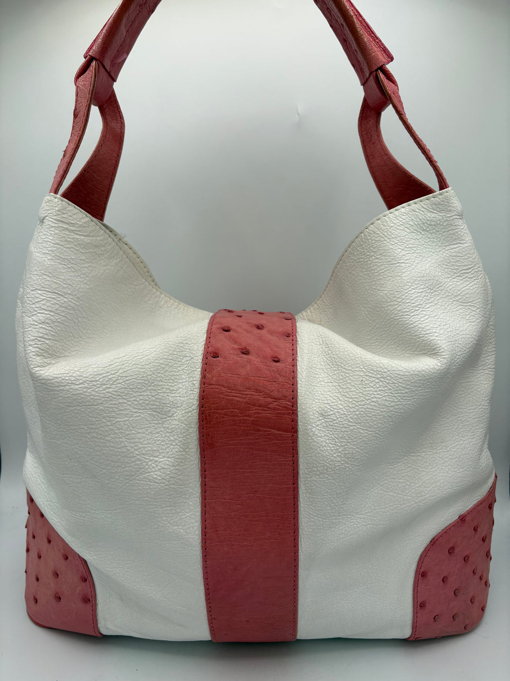 Figo Vintage White Tote