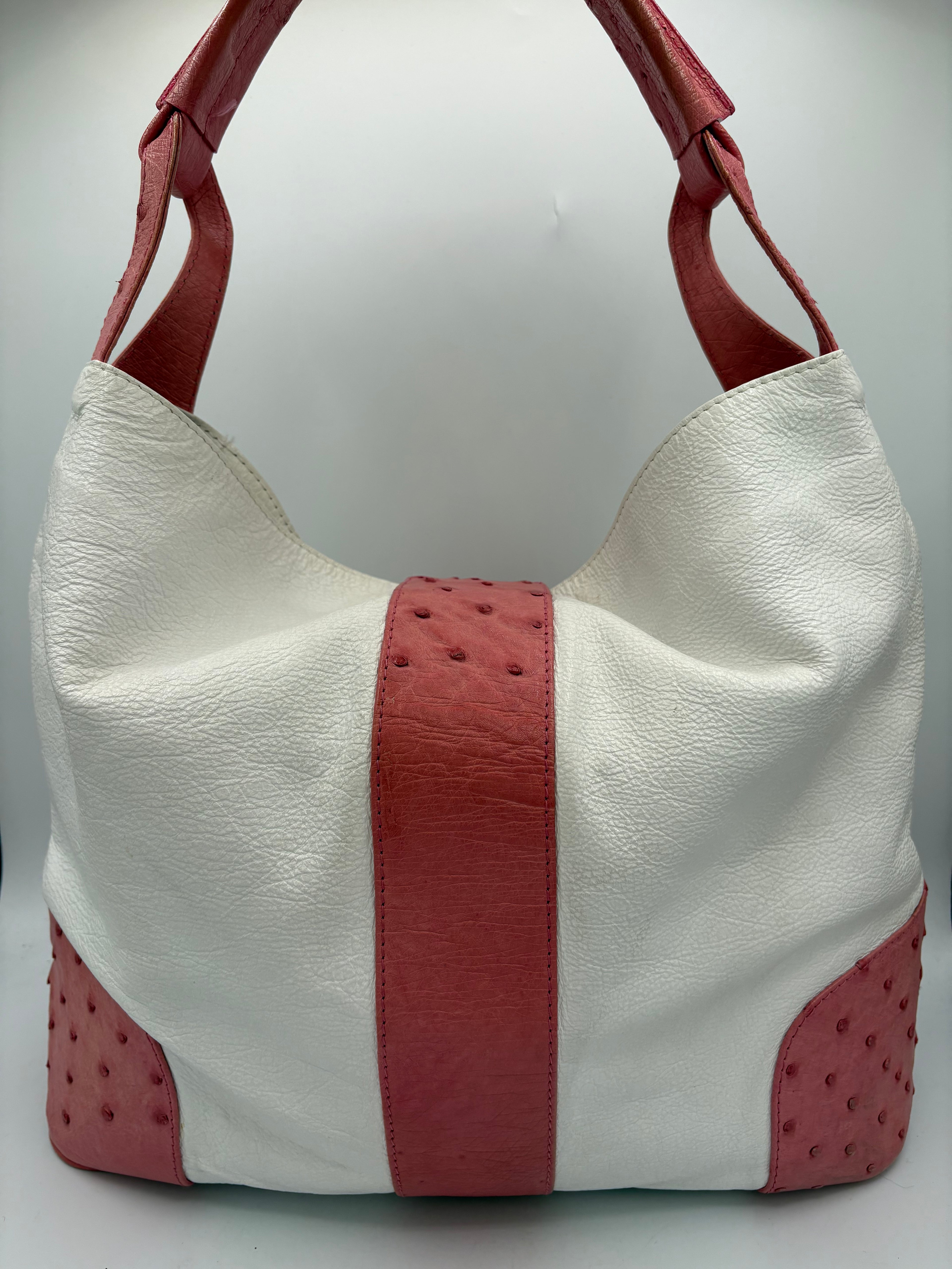 Figo Vintage White Tote