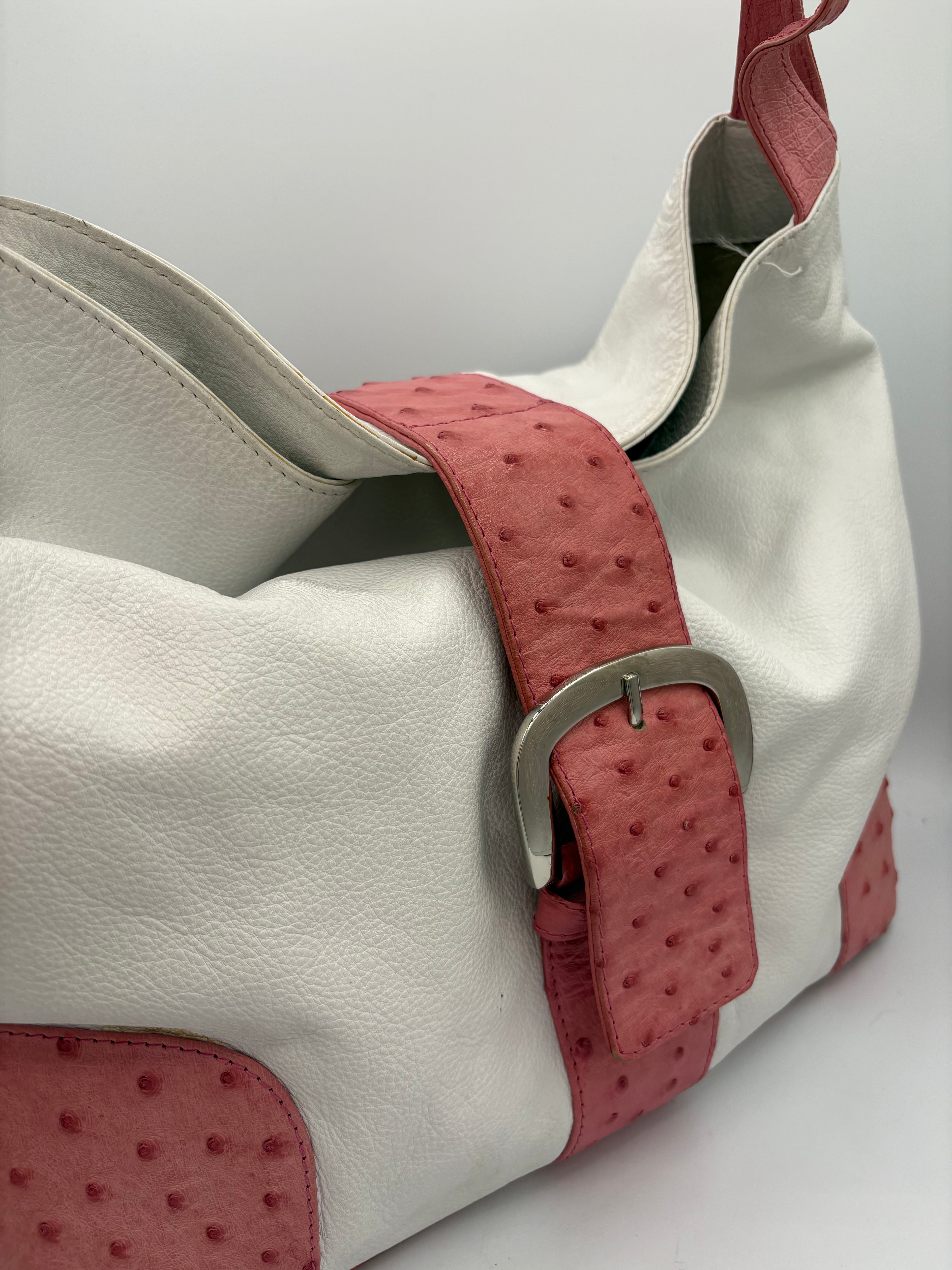 Figo Vintage White Tote