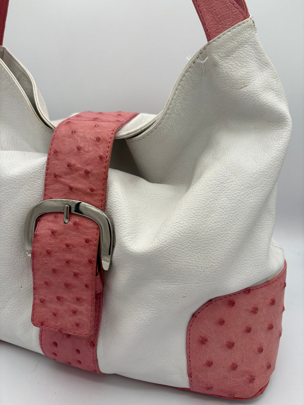 Figo Vintage White Tote