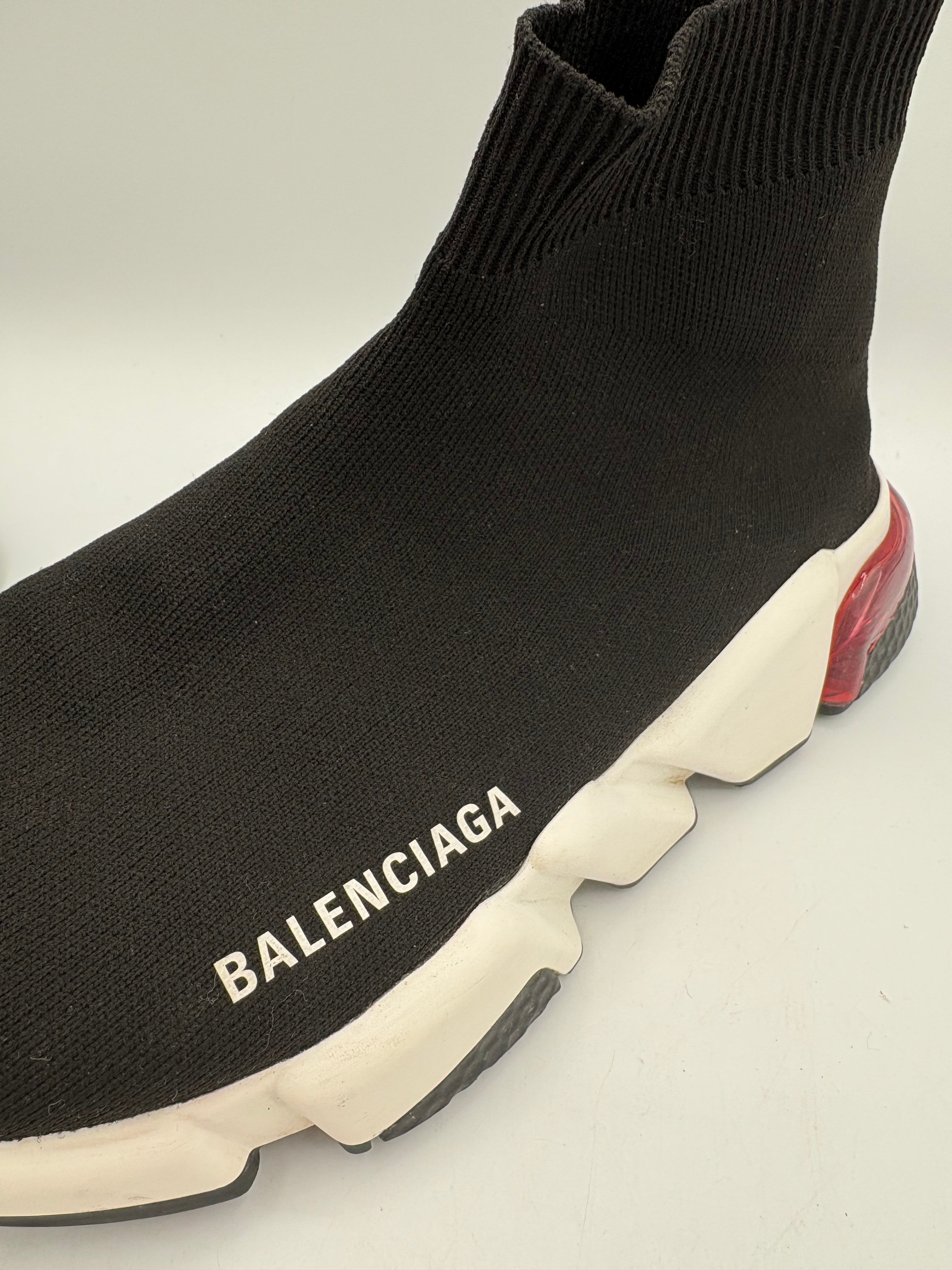 Balenciaga Black Sneakers EU 38 UK 5 Black