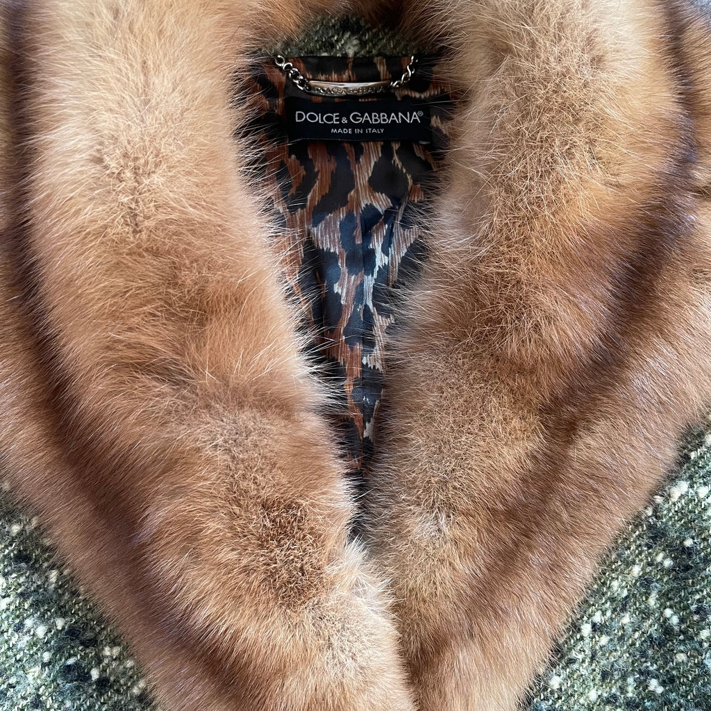 Dolce & Gabbana Tweed Suit  IT 46 UK 14