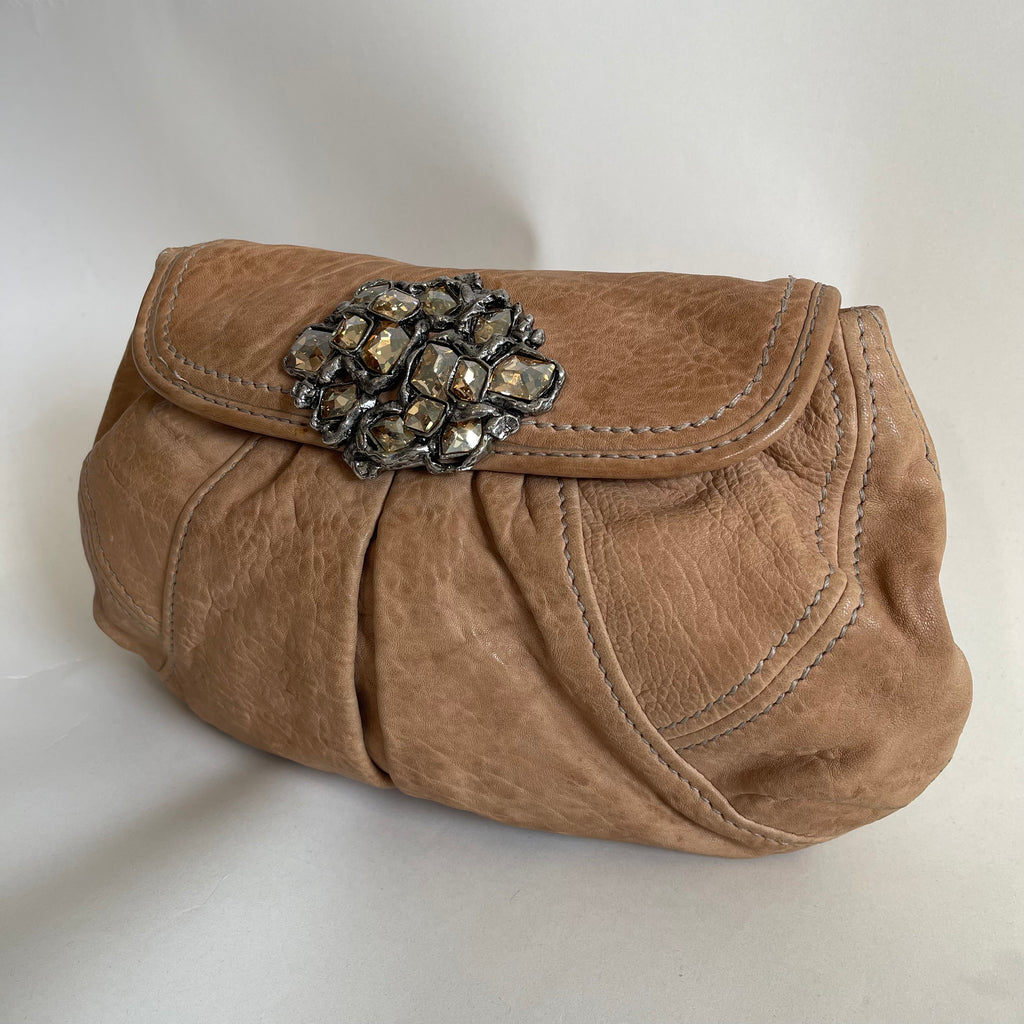 Miu Miu Vintage Beige Clutch Bag