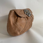 Miu Miu Vintage Beige Clutch Bag