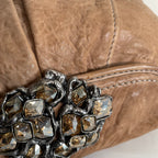 Miu Miu Vintage Beige Clutch Bag
