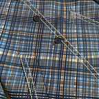 Prada Jacket IT 42 UK 10 Blue Checked