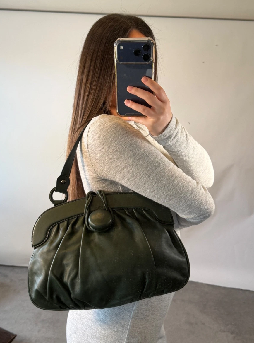 Tod's Green Vintage Handbag