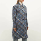 Prada Jacket IT 42 UK 10 Blue Checked