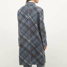 Prada Jacket IT 42 UK 10 Blue Checked