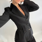 Joseph IT40 UK8 Black Blazer