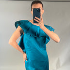 LANVIN vintage 2008 Silk Dress UK S