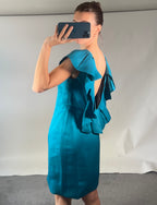 LANVIN vintage 2008 Silk Dress UK S