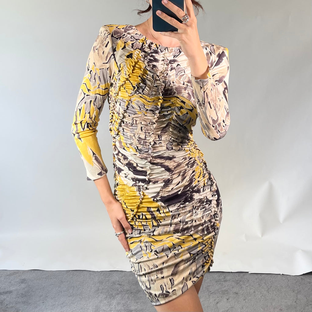 Emilio Pucci Yellow Dress UK S