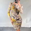 Emilio Pucci Yellow Dress UK S