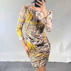 Emilio Pucci Yellow Dress UK S