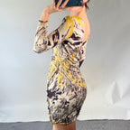Emilio Pucci Yellow Dress UK S
