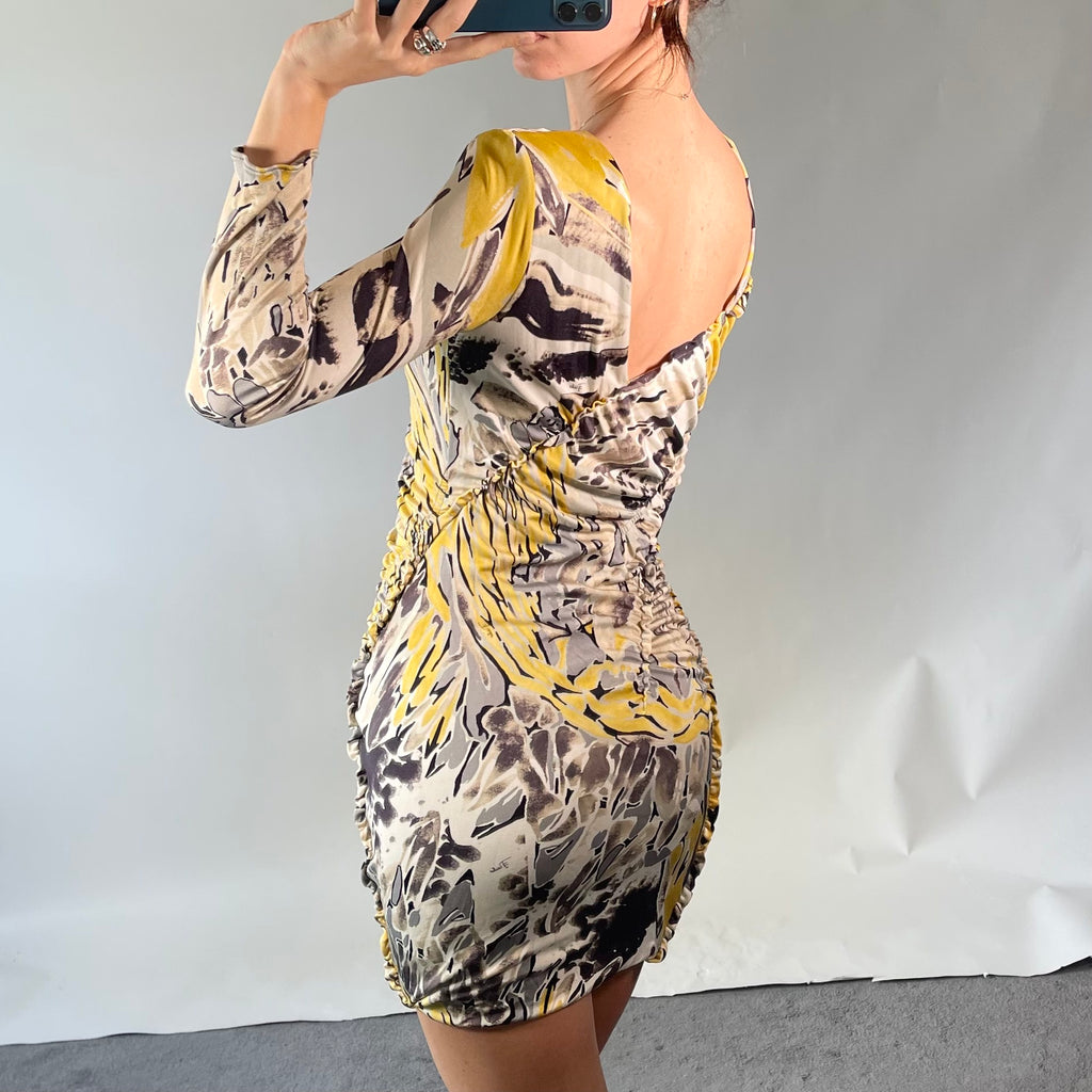 Emilio Pucci Yellow Dress UK S