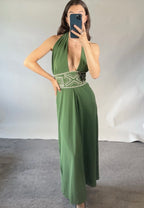 Johanna Ortiz  Size L Green Dress