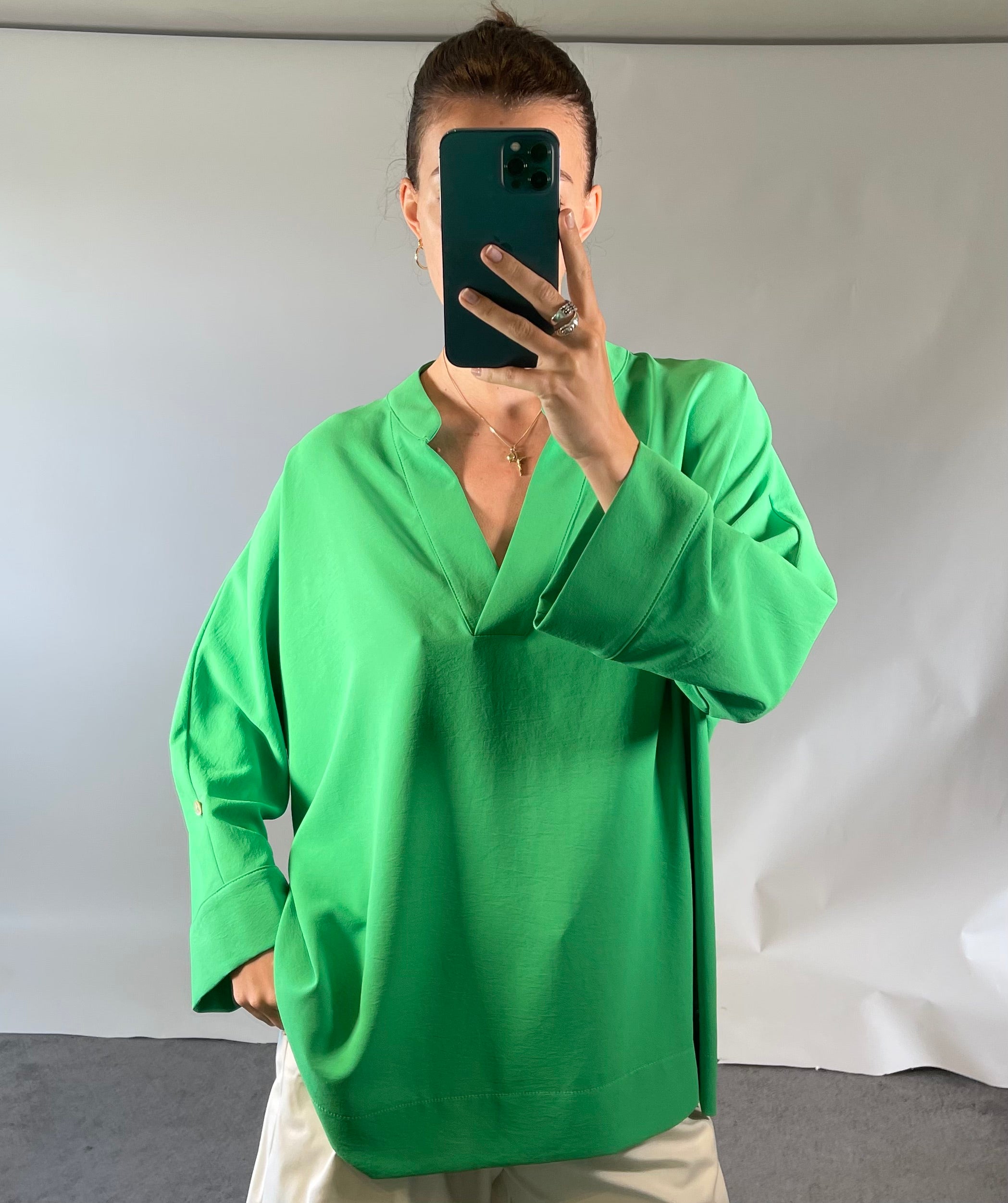 Joseph Ribkoff UK 16 Green Blouse