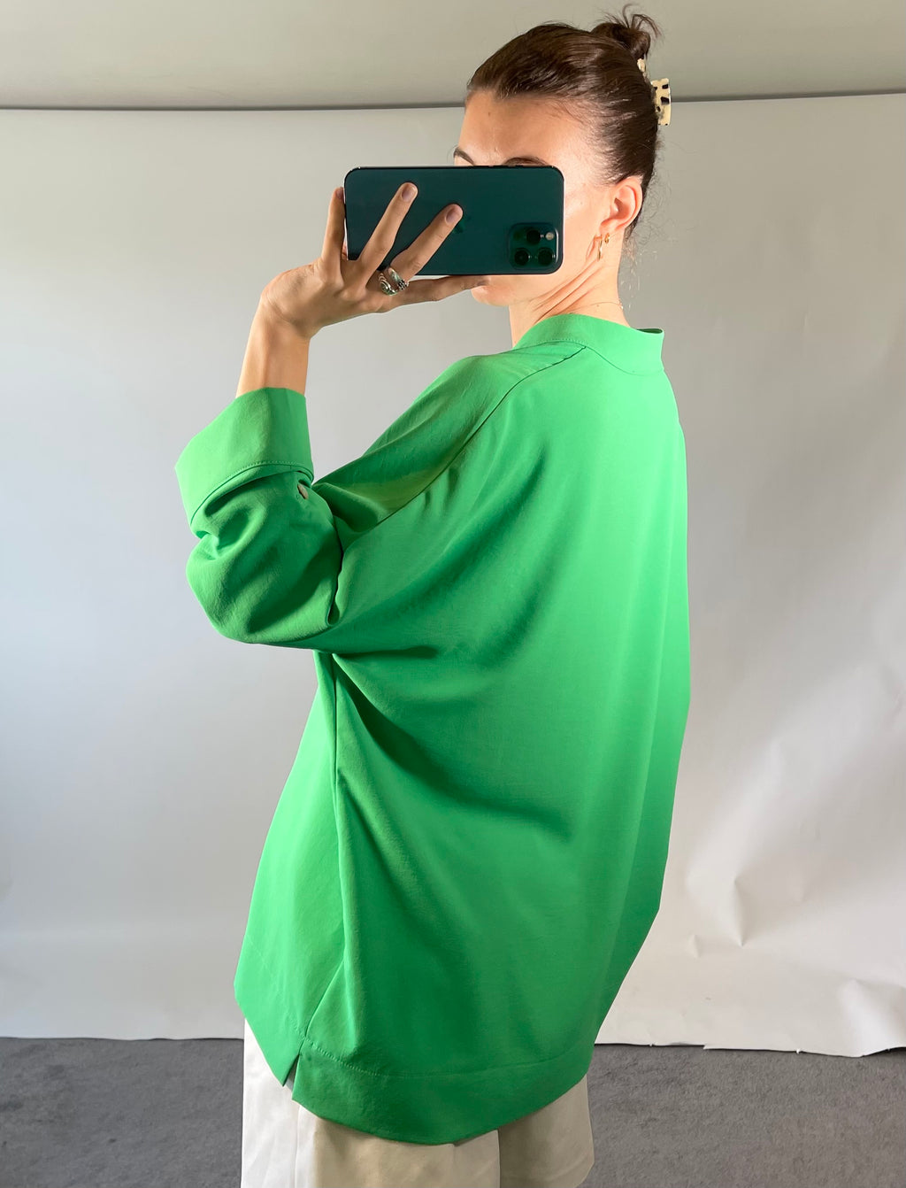Joseph Ribkoff UK 16 Green Blouse