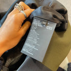 Prada IT44 UK12 Set Coat Dress Vintage Wool Khaki Black Contrast Buttoned Midi