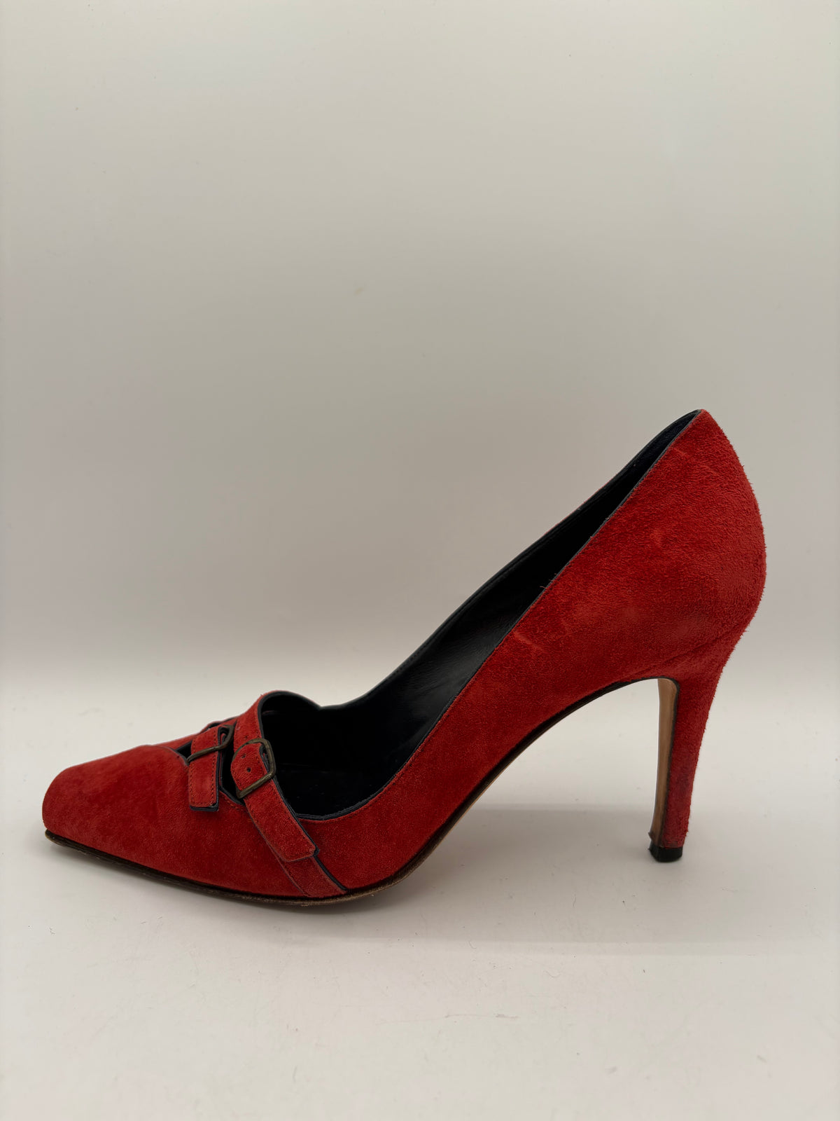 Manolo Blahnik Red Vintage Shoes EU 36 UK 3