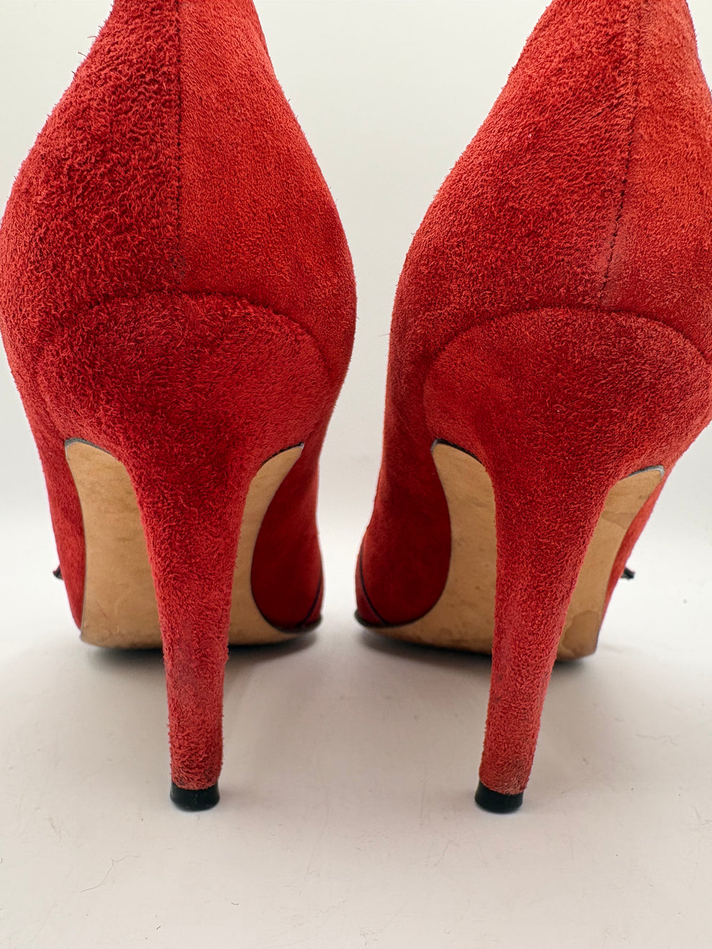 Manolo Blahnik Red Vintage Shoes EU 36 UK 3