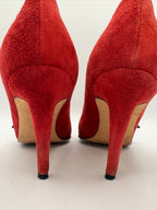 Manolo Blahnik Red Vintage Shoes EU 36 UK 3