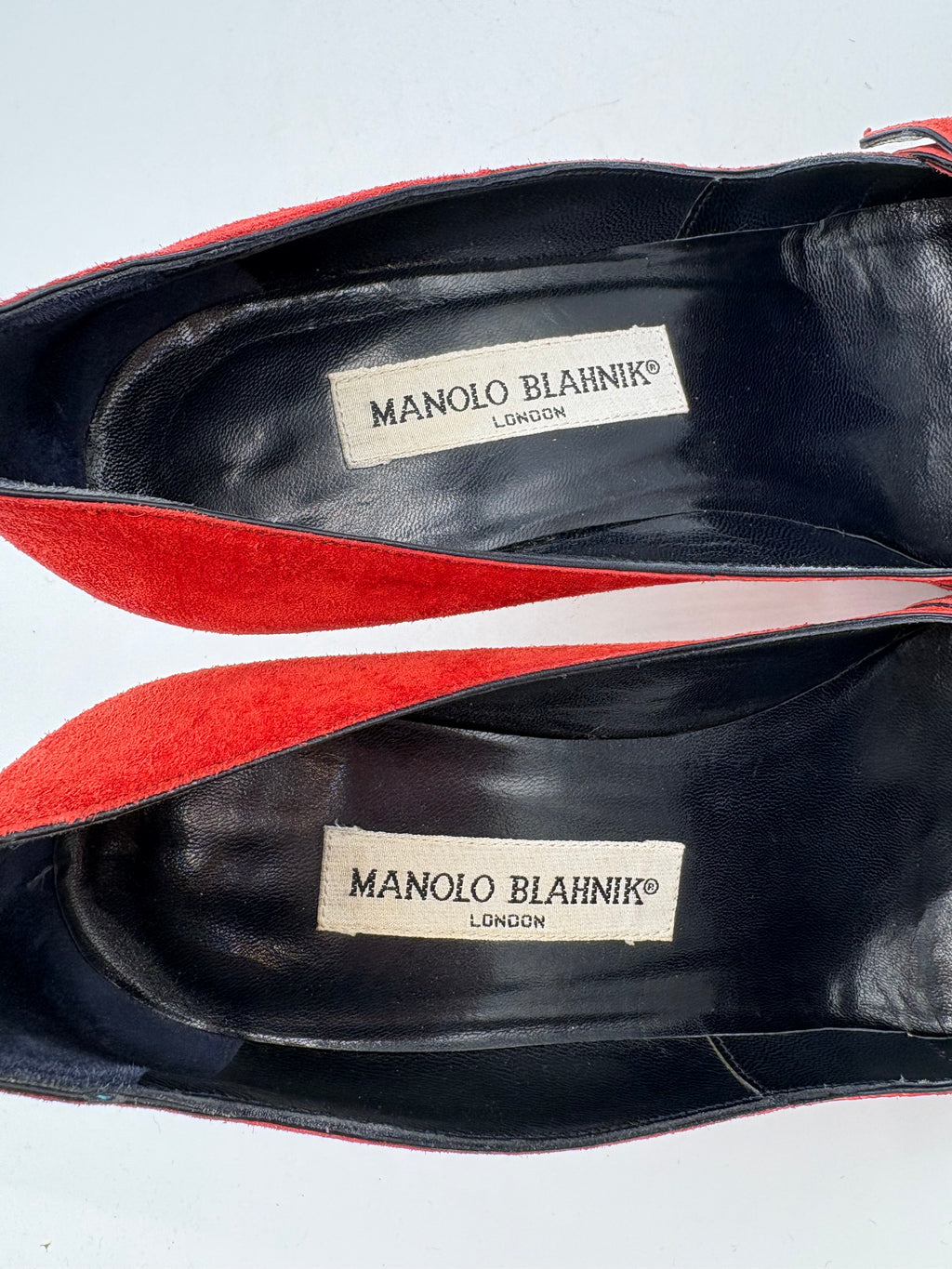 Manolo Blahnik Red Vintage Shoes EU 36 UK 3