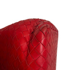 Bottega Veneta Intrecciato Red Tote Bag