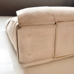 Bottega Veneta Large Arco Cream Tote Bag Maxi Intrecciato Cream Canvas