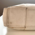 Bottega Veneta Large Arco Cream Tote Bag Maxi Intrecciato Cream Canvas