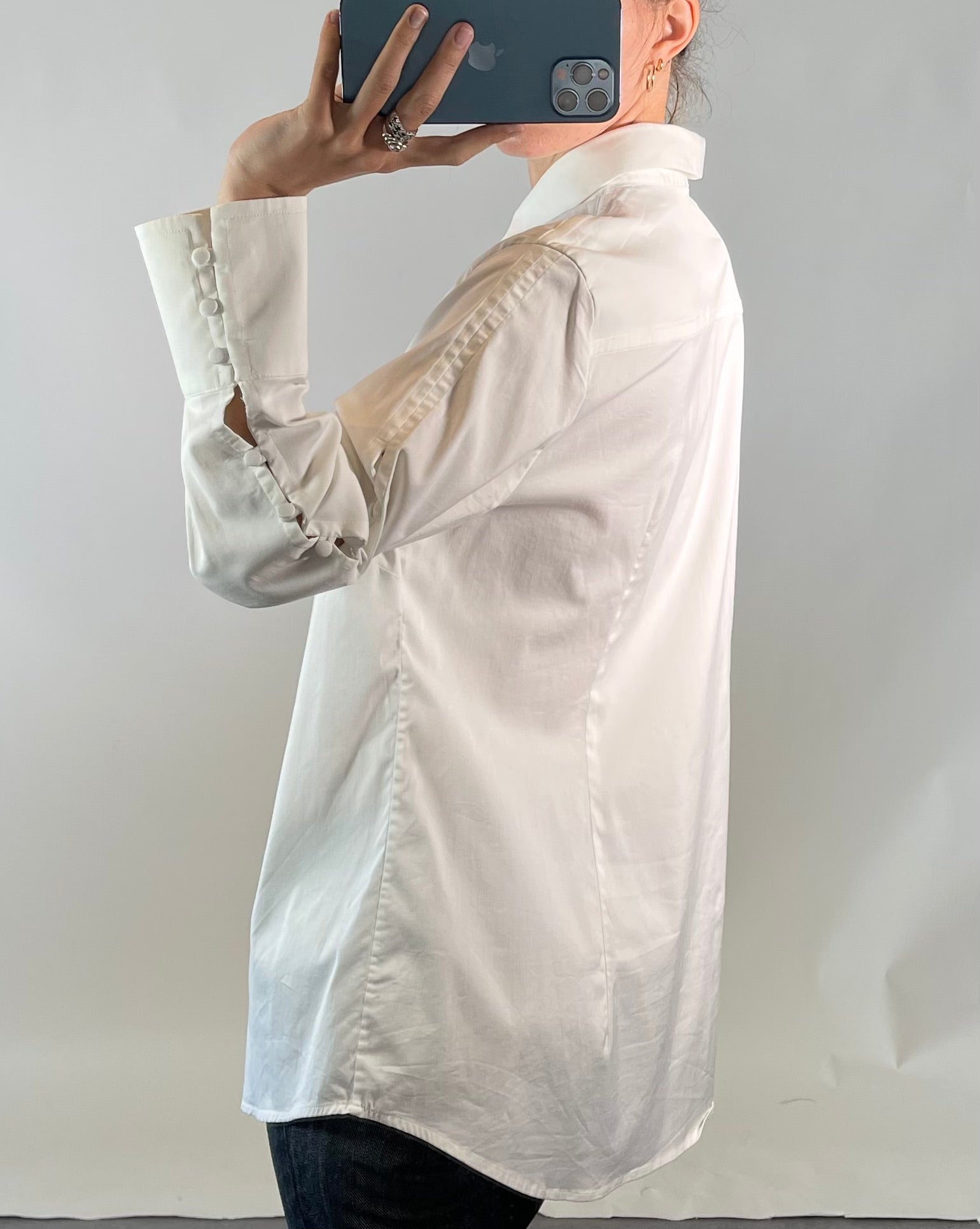 Marc Cain N6 UK 18 White Shirt