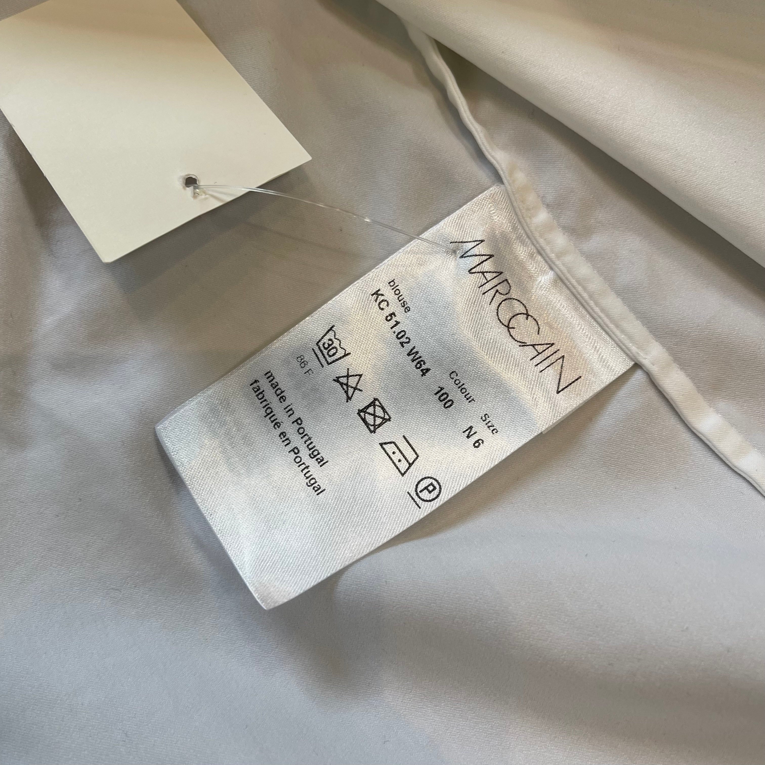 Marc Cain N6 UK 18 White Shirt