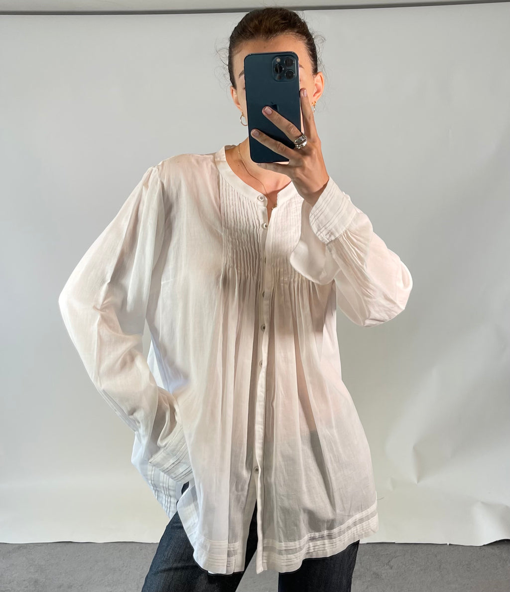 Gróa EU42 UK14 White Shirt