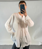 Gróa EU42 UK14 White Shirt
