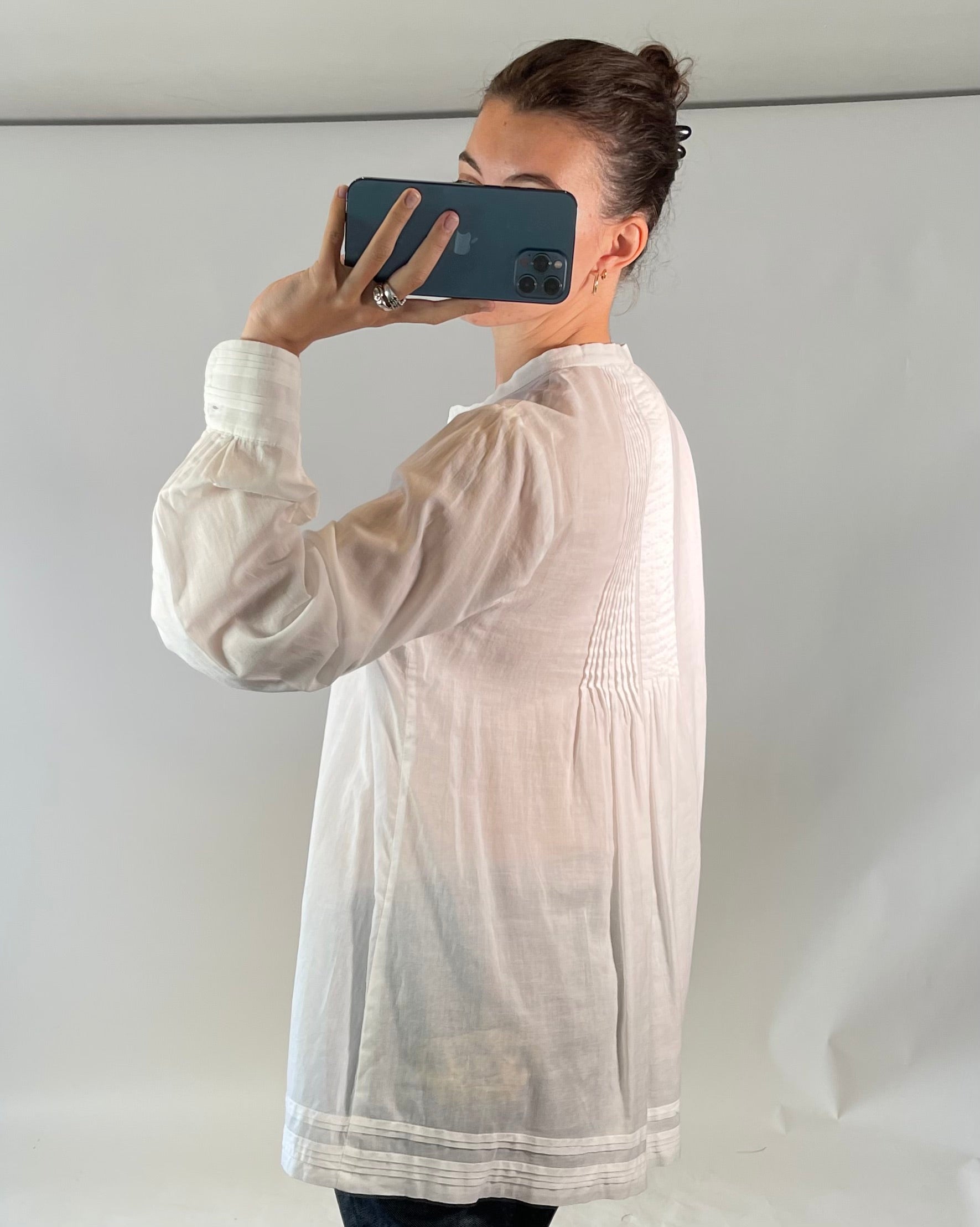 Gróa EU42 UK14 White Shirt