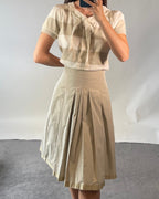 Mr & Mrs MacLeod EU36 UK8 Beige Skirt
