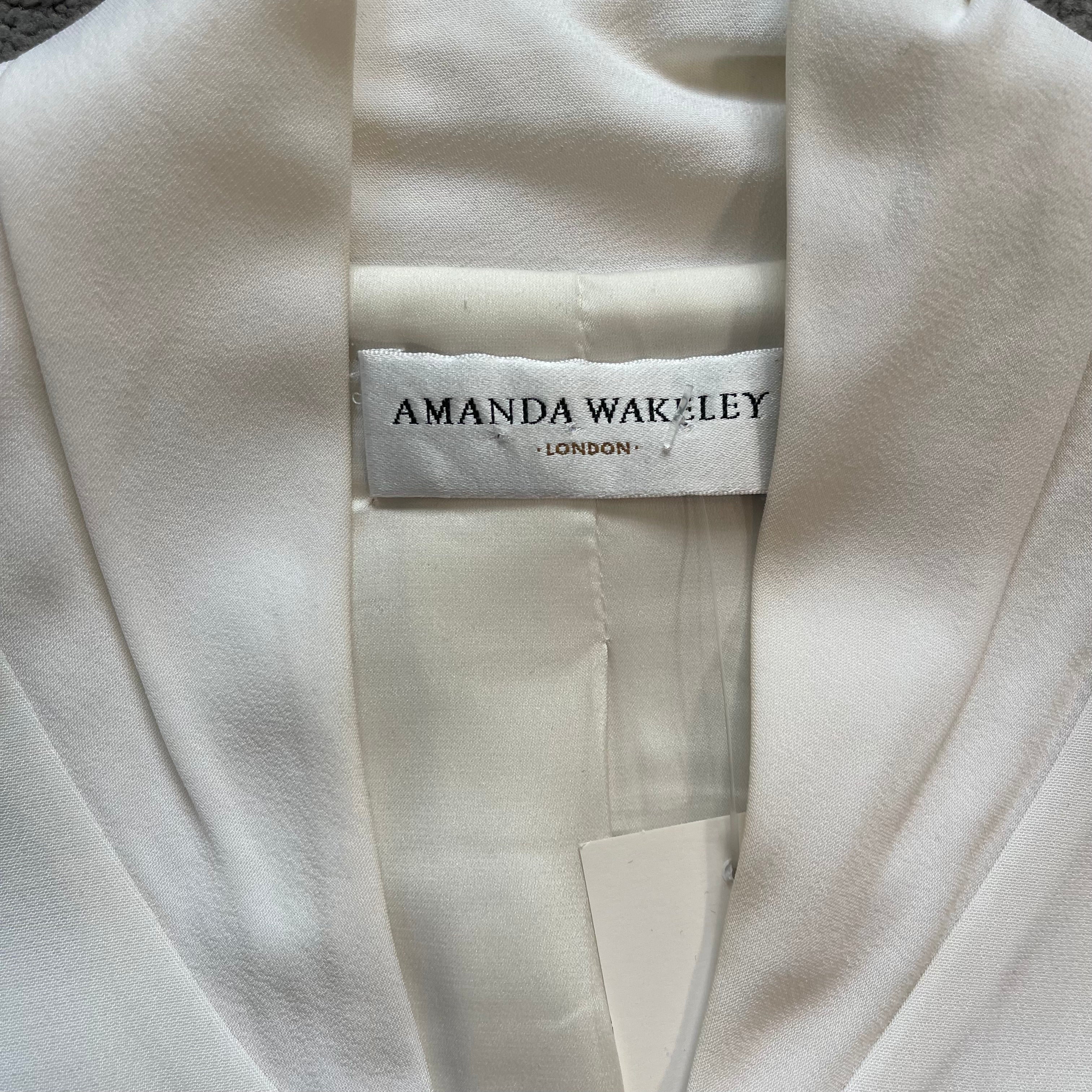 Amanda Wakeley White Dress UK12