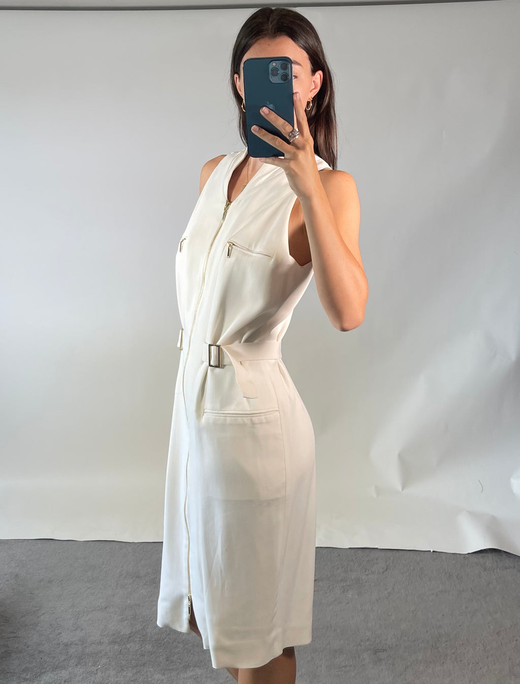Amanda Wakeley White Dress UK12
