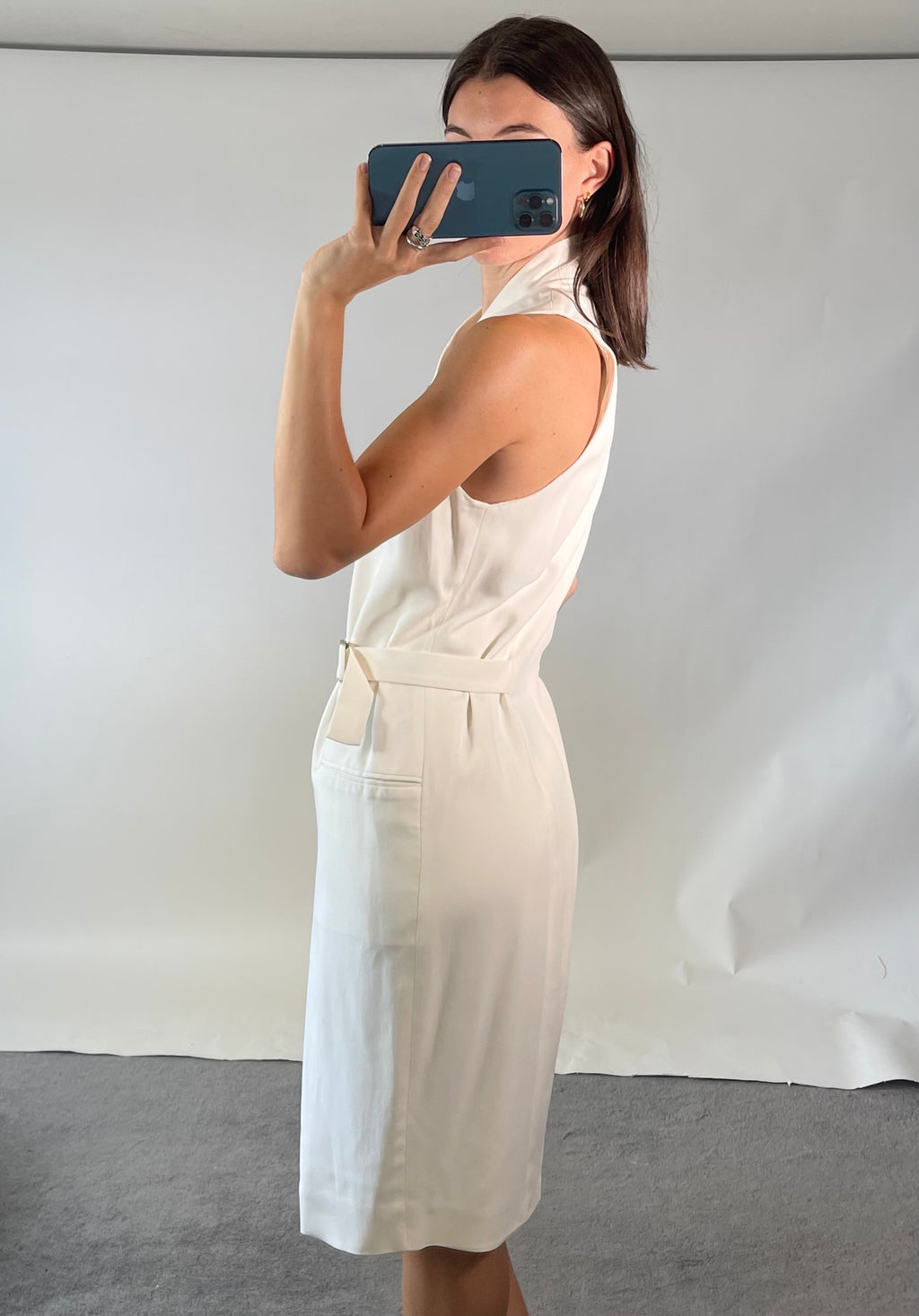 Amanda Wakeley White Dress UK12