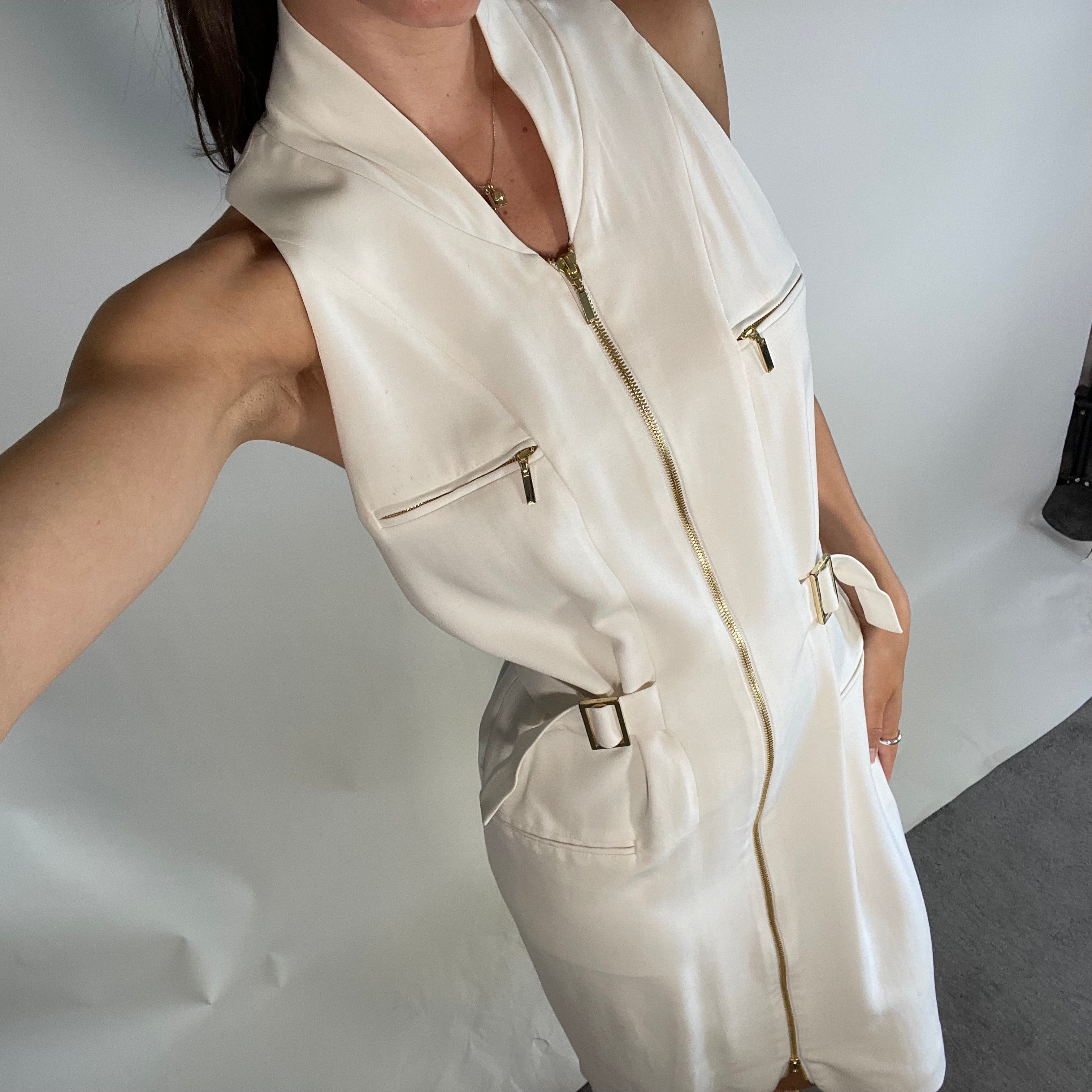 Amanda Wakeley White Dress UK12