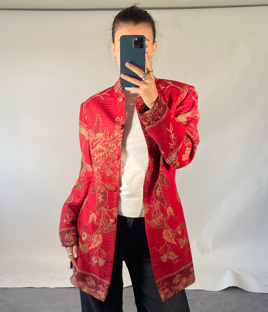Maharani UK S/M Jacket Vintage Red